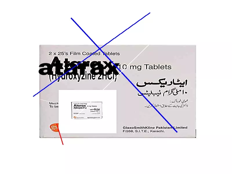 Atarax 25 mg ordonnance